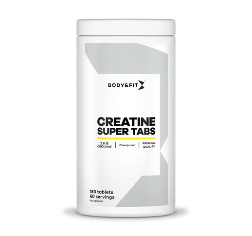 Creatine Creapure® Super Tabs - Body&Fit - 180 Compresse