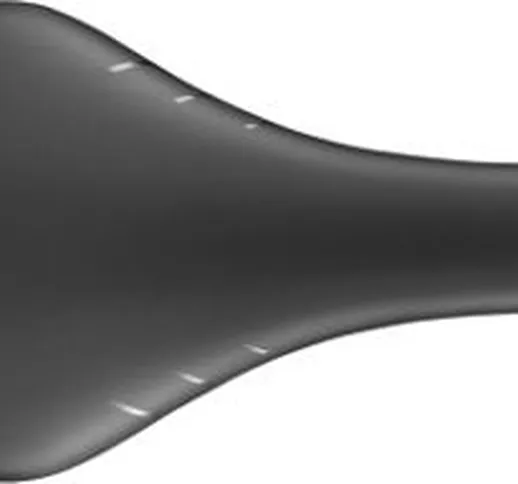 Sella  Aliante 00 Carbon Braided - nero - antracite - 140mm Wide, nero - antracite