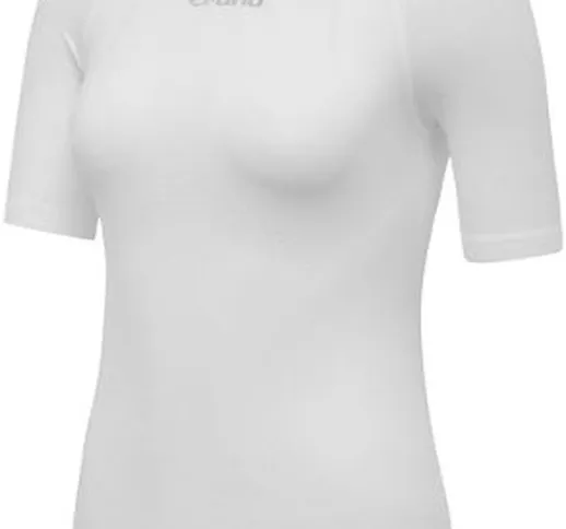 Maglia intima donna  senza cuciture (maniche corte) - bianco - UK 14, bianco
