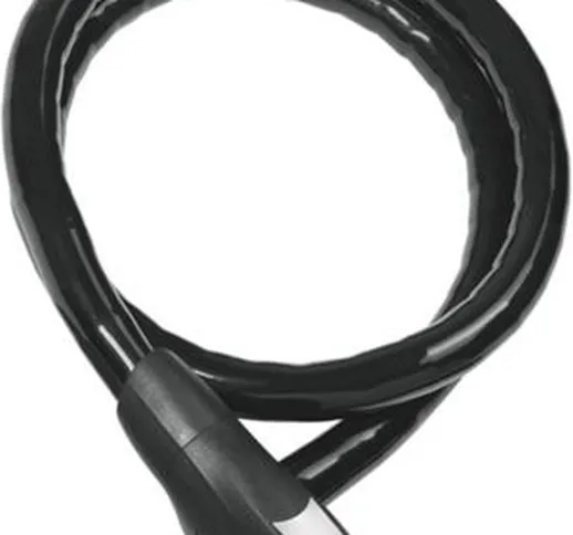 Lucchetto a cavo per bici  Centuro 860 (85cm) - nero, nero