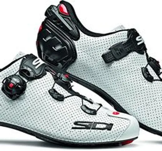 Scarpe bici da strada  Wire 2 Carbon Air  2019 - bianco - nero - EU 44.5, bianco - nero