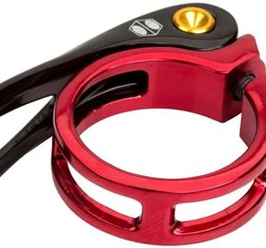  One Quick Release Seat Clamp - rosso - 31.8mm, rosso