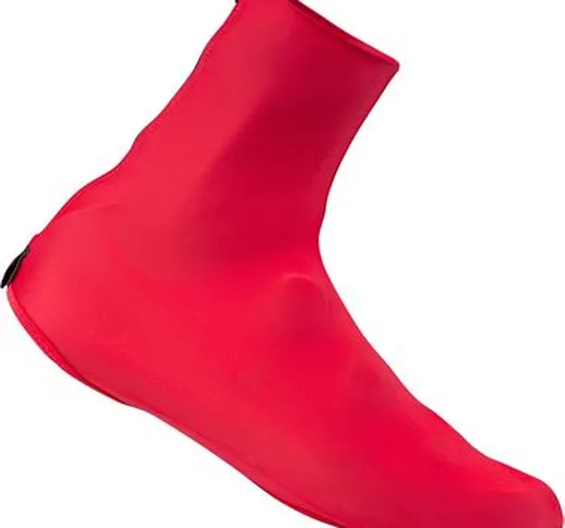  RaceAero II Lightweight Lycra Shoe Cover - rosso - One Size, rosso