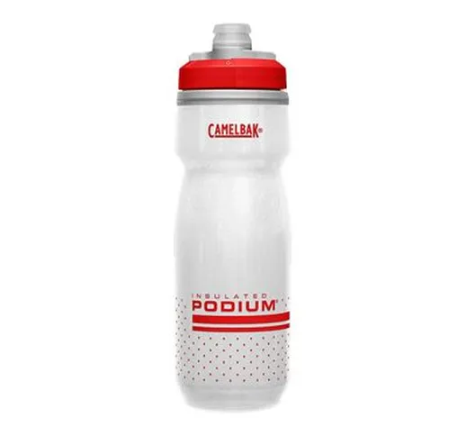 Borraccia  Podium Chill (620ml)  - Fiery Red-White - 620ml/21oz, Fiery Red-White