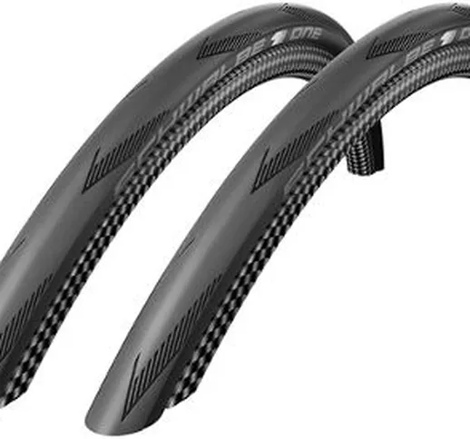  One V-Guard Folding Tyres 25c - Pair - nero - 700c, nero