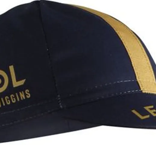  by Wiggins Sport Cycling Cap - Navy-Gold - One Size, Navy-Gold