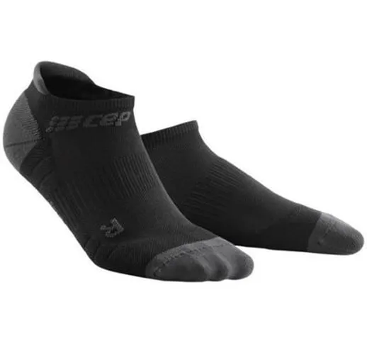  Women's No Show Socks 3.0  - Black-Dark Grey, Black-Dark Grey