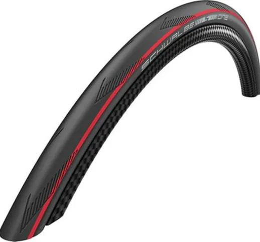  One Performance RaceGuard Folding Tyre - nero - rosso - 700c, nero - rosso