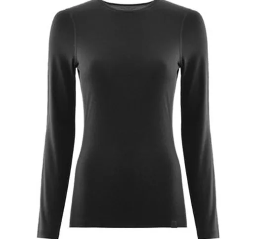 Maglia intima donna maniche lunghe  Merino (200) - nero - UK 14, nero