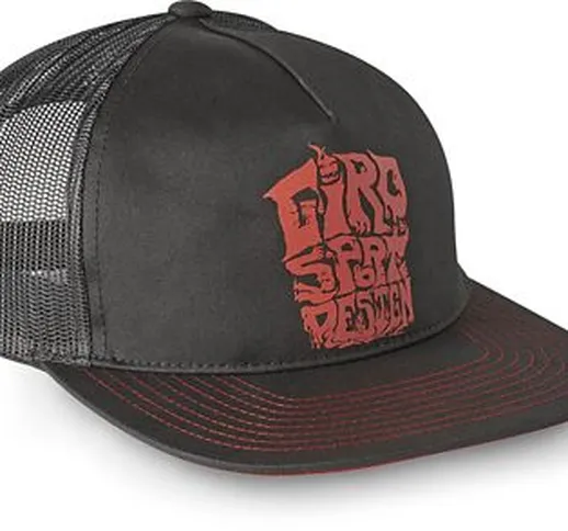  Retro Trucker Cap 2019 - Black Red Ghouls - One Size, Black Red Ghouls