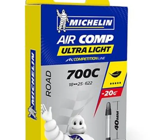 Camera D'Aria Per Bici Da Corsa AirComp Ultralight A1 - Michelin - 40mm Valve, n/a