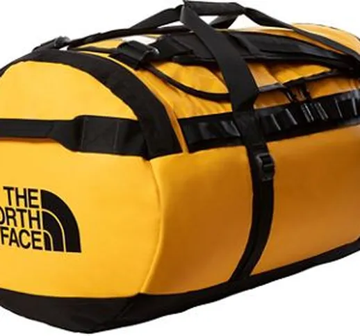  Base Camp Duffel (Large) AW21 - Summit Gold-TNF Black - One Size, Summit Gold-TNF Black