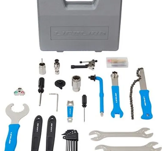Kit attrezzi bici  X-Tools (18 pezzi) - Silver-Blue - 18 Piece, Silver-Blue