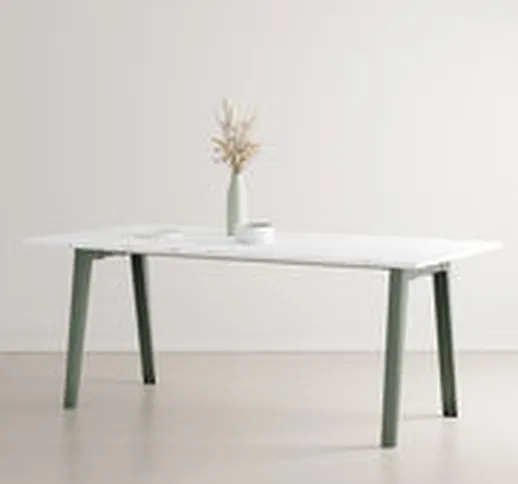 Tavolo rettangolare New Modern - / 190 x 95 cm - Plastica riciclata / 8 a 10 persone di  -...