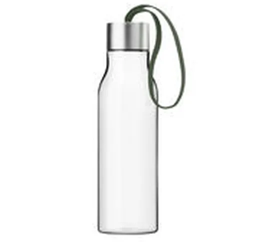 Borraccia - Small 0,5 L / Bottiglia da portare con sè plastica ecologica di  - Verde - Mat...