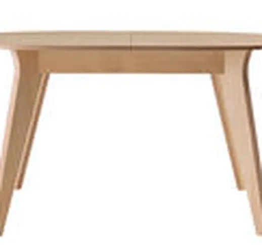 Tavolo con prolunga Mikado / L 140 a 180 cm -  - Legno naturale - Legno