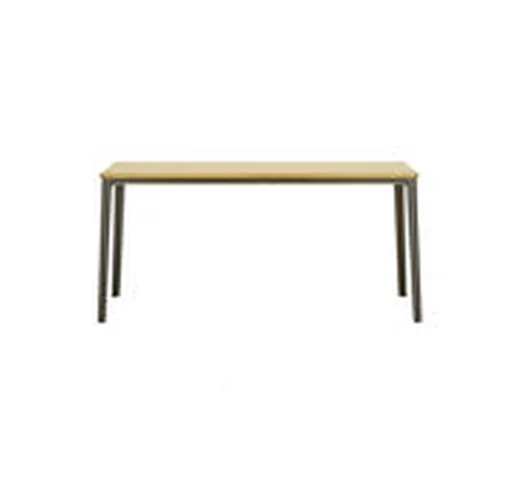 Tavolo rettangolare Plate Dining Table - / 160 x 80 cm - Rovere di  - Legno naturale - Leg...