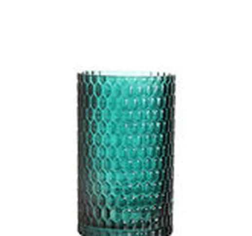 Vaso 70 Small - / Ø 12 x H 20 cm di  - Blu/Verde - Vetro