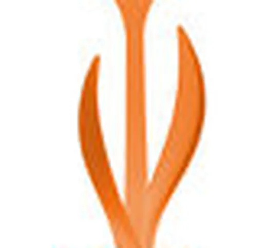 Lampada a stelo Tulip Outdoor - h 150 cm - Per l'interno di  - Arancione - Materiale plast...
