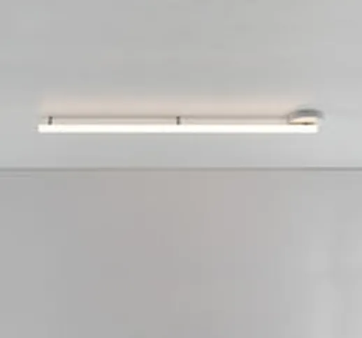 Applique Alphabet of light Linear - / LED - L 120 cm / Bluetooth di  - Bianco - Materiale...