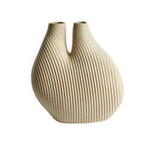 Vaso W&S - Chamber - / Porcellana di  - Bianco/Beige - Ceramica