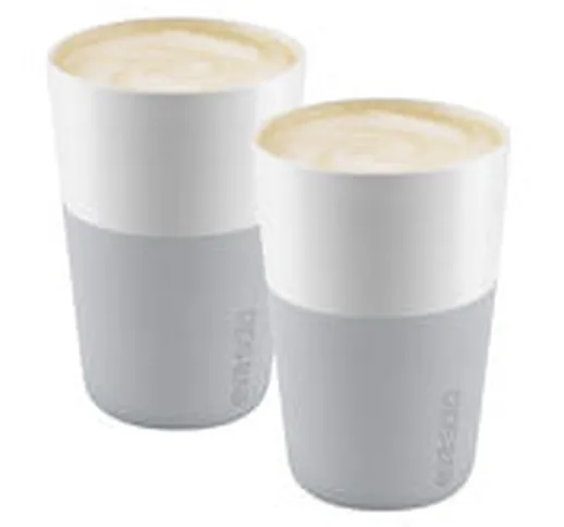 Mug Cafe Latte /Set da 2 - 360 ml -  - Grigio - Ceramica