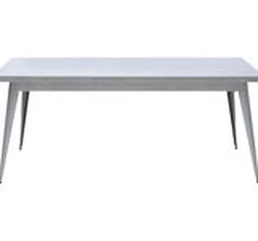 Tavolo rettangolare 55 - L 180 x larg 90 cm di  - Metallo - Metallo