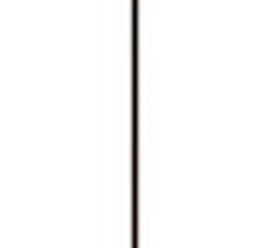 Lampada a stelo Bamboo Light - / H 150 cm di  - Nero/Legno naturale - Legno