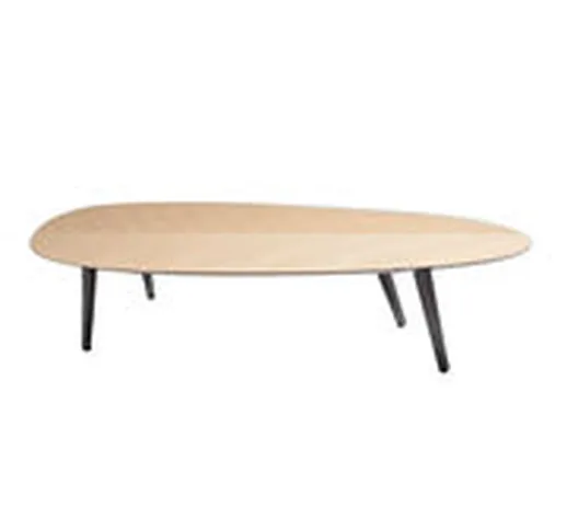 Tavolino Tweed Mini - / Large - 180 x 72 cm di  - Legno naturale - Legno