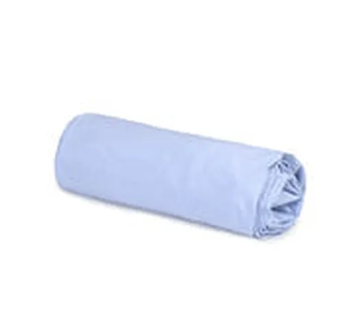 Lenzuola con angoli  180 x 200 cm - / 180 x 200 cm - Percalle di cotone lavato di  - Blu -...