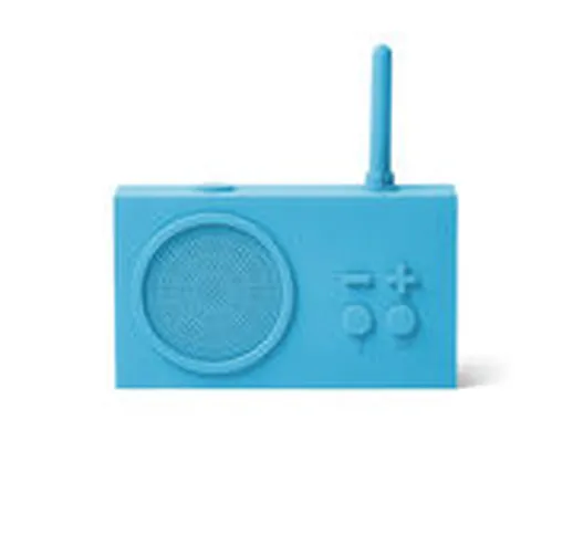 Radio portatile Tykho 3 - / Altoparlante Bluetooth di  - Blu - Materiale plastico