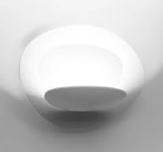 Applique Pirce Micro - LED / L 22 cm di  - Bianco - Metallo