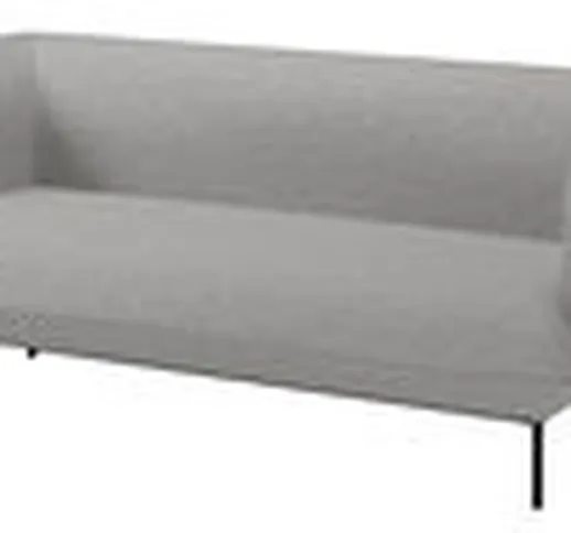 Divano destro Cloud - 2½ posti / L 192 cm - Tessuto di  - Grigio - Tessuto