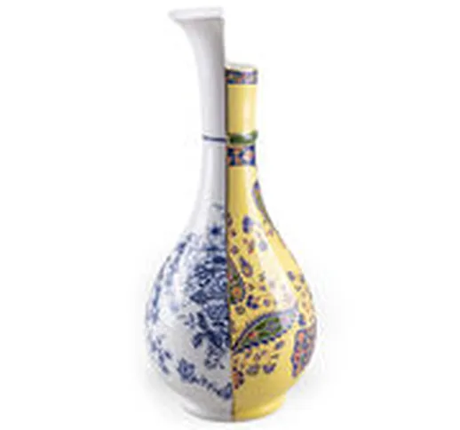 Vaso Hybrid Chunar - / Ø 16 x H 36,5 cm di  - Multicolore - Ceramica