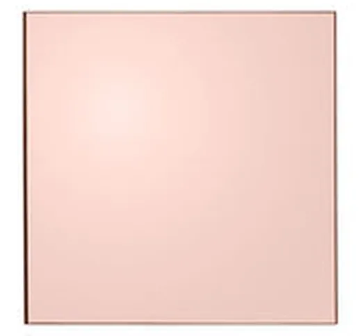 Specchio Quadro / 90 x 90 cm -  - Rosa - Vetro