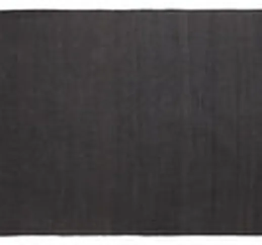 Tappeto Natural Vegetal - in iuta - 170 x 240 cm di  - Nero - Fibre