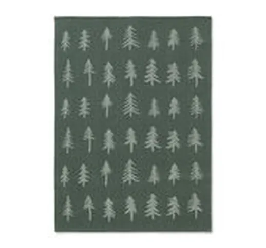Strofinaccio Christmas - / 70 x 50 cm di  - Verde - Tessuto