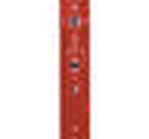 Lampada My New Flame - H 40 cm / Candela LED - Versione USB di  - Rosso - Materiale plasti...