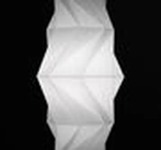 Lampada a stelo IN-EI Minomushi LED - / Ø 62 x H 195 cm di  - Bianco - Carta
