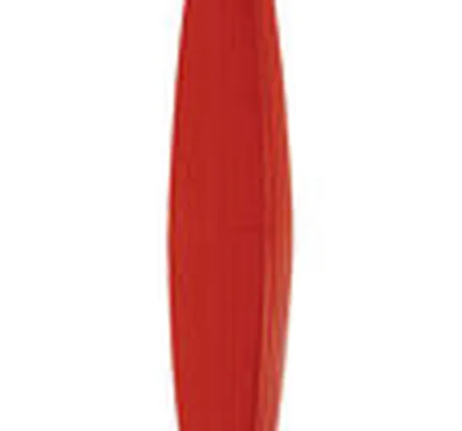 Sospensione Colonne - H 90 cm di  - Rosso - Tessuto