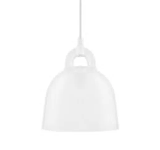Sospensione Bell / Extra small Ø 22 cm -  - Bianco - Metallo