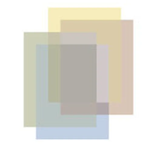Tappeto Blended - / 4 colori - 250 x 300 cm di  - Multicolore - Tessuto