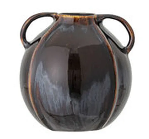 Vaso - / Ceramica - Fatto a mano / H 15 cm di  - Marrone - Ceramica