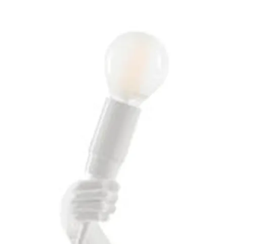 Lampadina LED E14 - / 4W - Per lampade Monkey di  - Bianco - Vetro