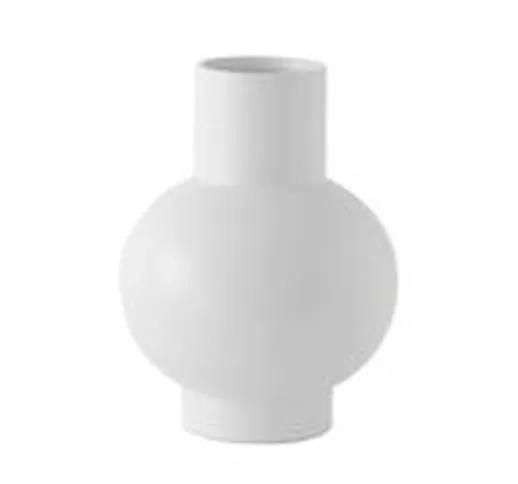 Vaso Strøm Extra Large - / H 33 cm - Ceramica / Fatta a mano di  - Grigio - Ceramica