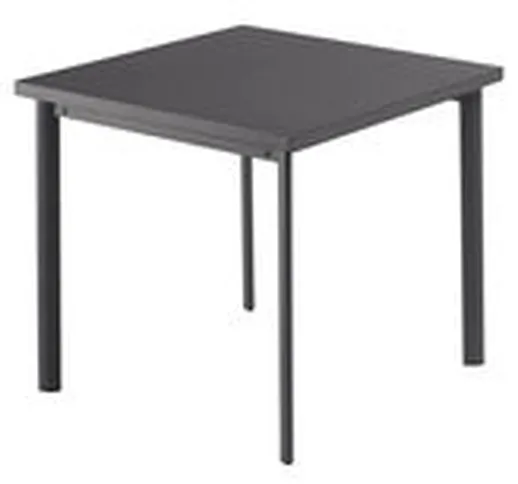 Tavolo quadrato Star - / 70 x 70 cm di Emu - Metallo - Metallo