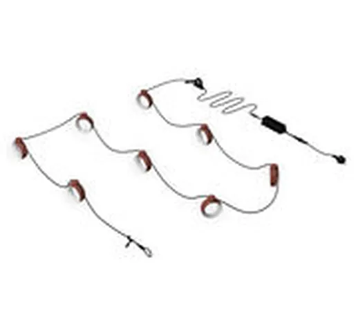 Ghirlanda luminosa Hoop - LED / 12 metri / Bluetooth di  - Rosso - Materiale plastico