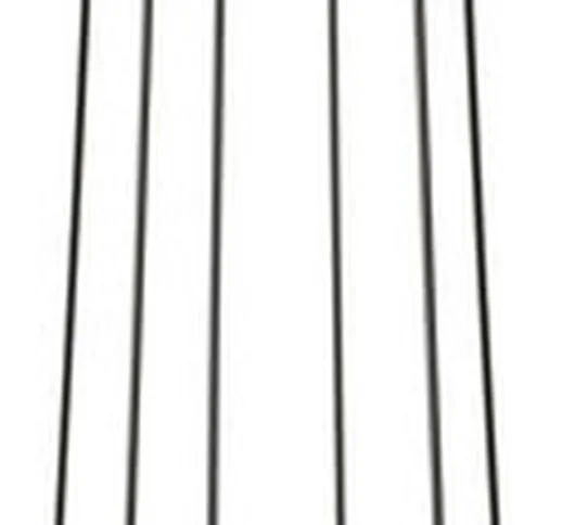 Supporto - / H 40 cm - Per vaso e lampada a olio Wire di  - Nero - Metallo