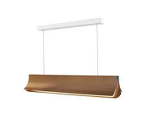 Sospensione Respiro LED - / L 90 cm - Alluminio di  - Oro/Metallo - Metallo