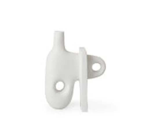 Vaso Paradox Small - / porcellana - H 17 cm di  - Bianco - Ceramica